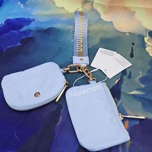 Lululemon Blue Wristlet